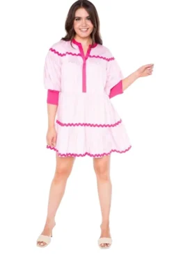 Alden Adair Mini- Charlotte Dress In Sweetheart