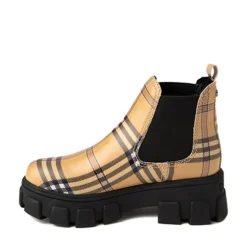 Circus by Sam Edelman Boot- Darielle Yellow Plaid Boot