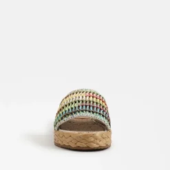 Circus by Sam Edelman Sandal- Wallis Platform Slide Rainbow Weave
