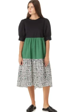 Crosby By Mollie Burch Midi- Barrett Dress Well Marked