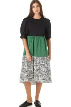Crosby By Mollie Burch Midi- Barrett Dress Well Marked