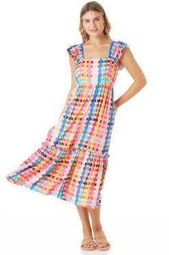 Crosby By Mollie Burch Midi- Bryce Dress