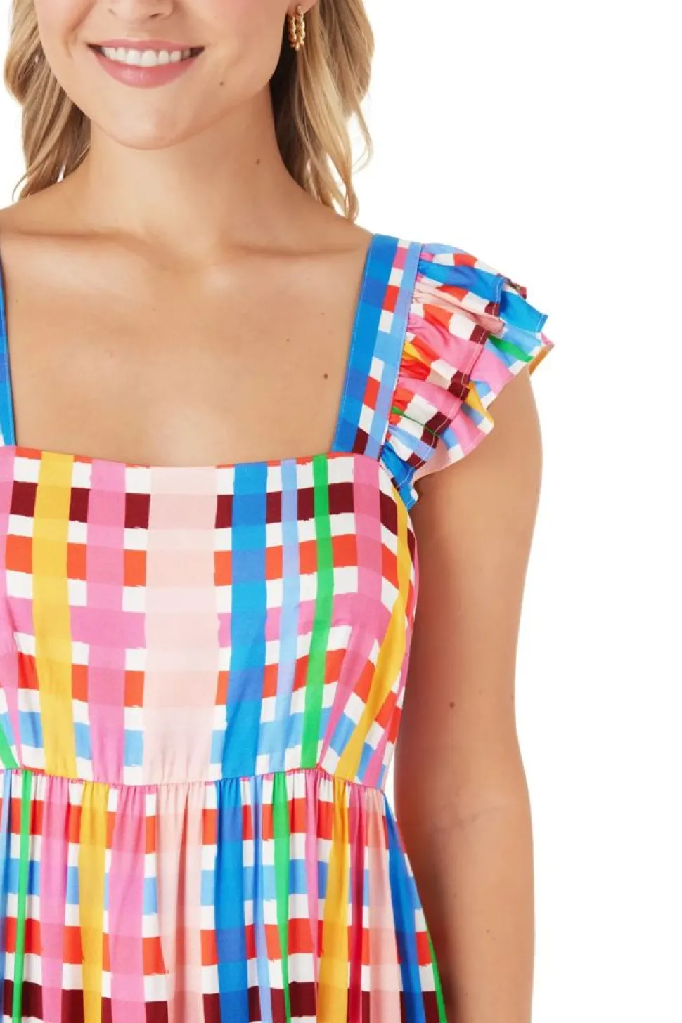 Crosby By Mollie Burch Midi- Bryce Dress