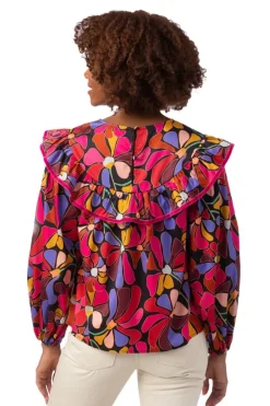 Crosby By Mollie Burch Blouses- Francine Top Daily Disco
