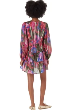 Crosby By Mollie Burch Mini- Lauren Dress Blurred Floral