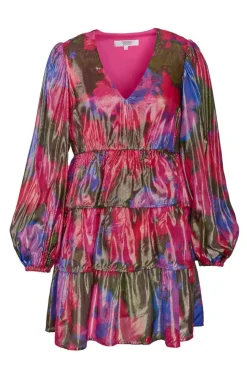 Crosby By Mollie Burch Mini- Lauren Dress Blurred Floral