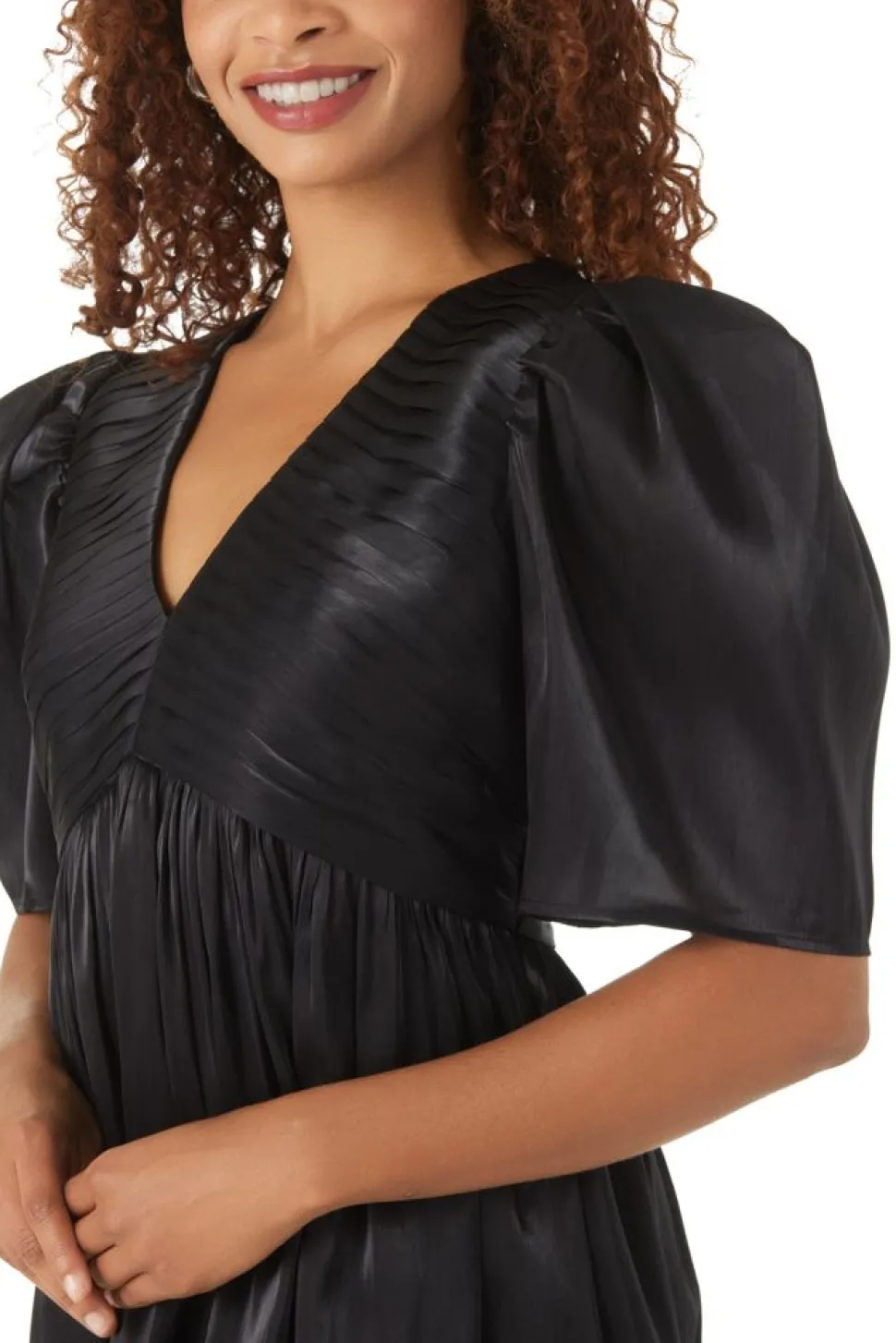 Crosby By Mollie Burch Midi- Marley Dress Black