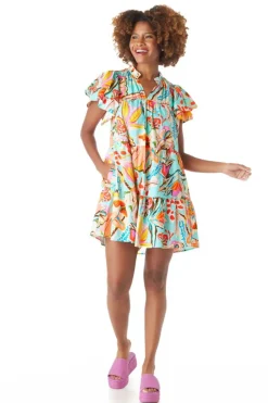 Crosby By Mollie Burch Mini- Mila Dress Canyon Floral