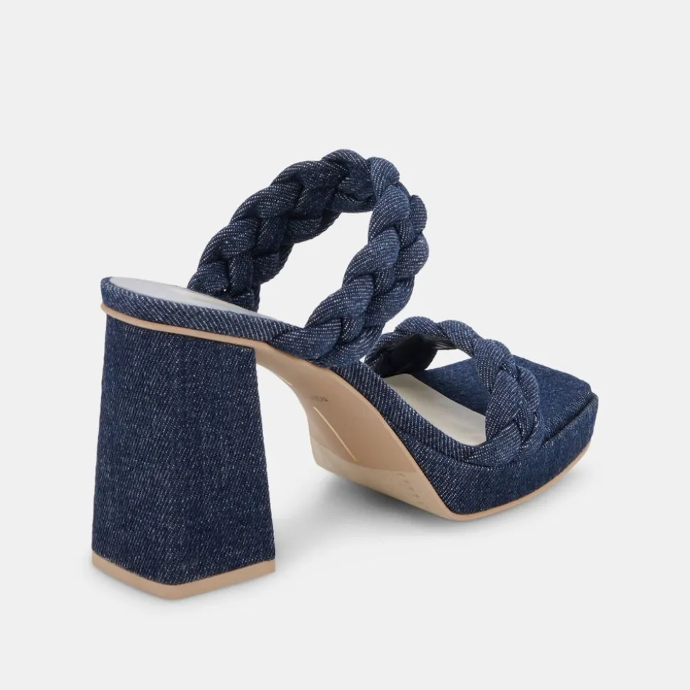 Dolce Vita Heel- Ashby Indigo Platform