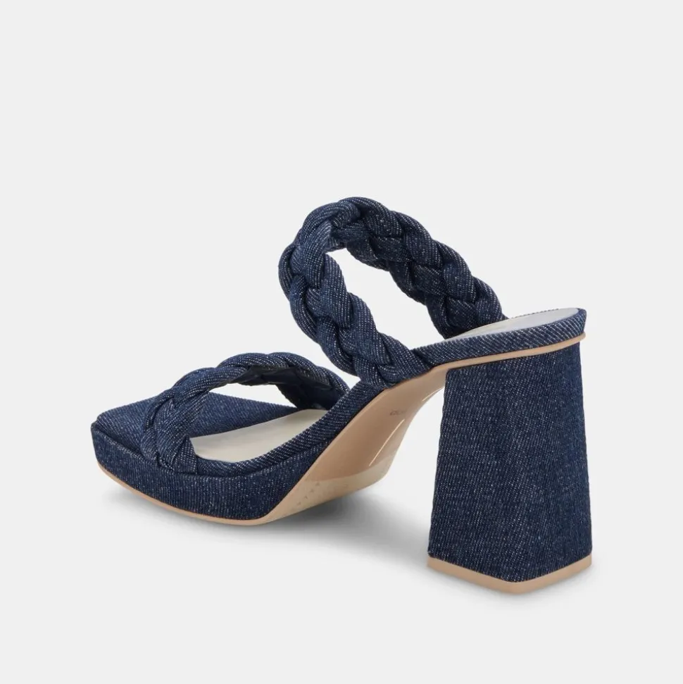 Dolce Vita Heel- Ashby Indigo Platform