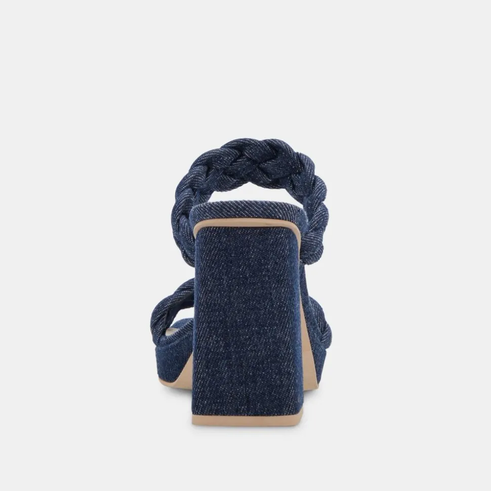 Dolce Vita Heel- Ashby Indigo Platform
