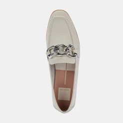 Dolce Vita Loafers/Oxfords- Crys White Loafer