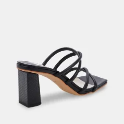 Dolce Vita Heel- Patsi Black Heel Sandal