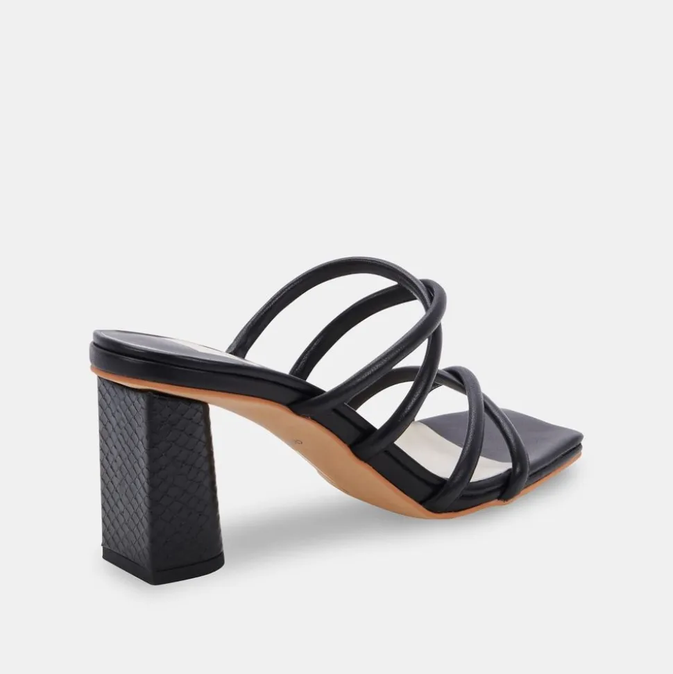 Dolce Vita Heel- Patsi Black Heel Sandal