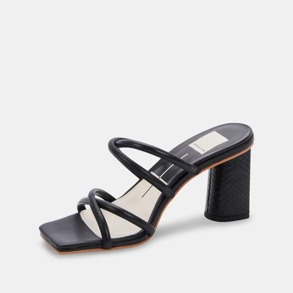Dolce Vita Heel- Patsi Black Heel Sandal