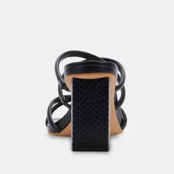 Dolce Vita Heel- Patsi Black Heel Sandal