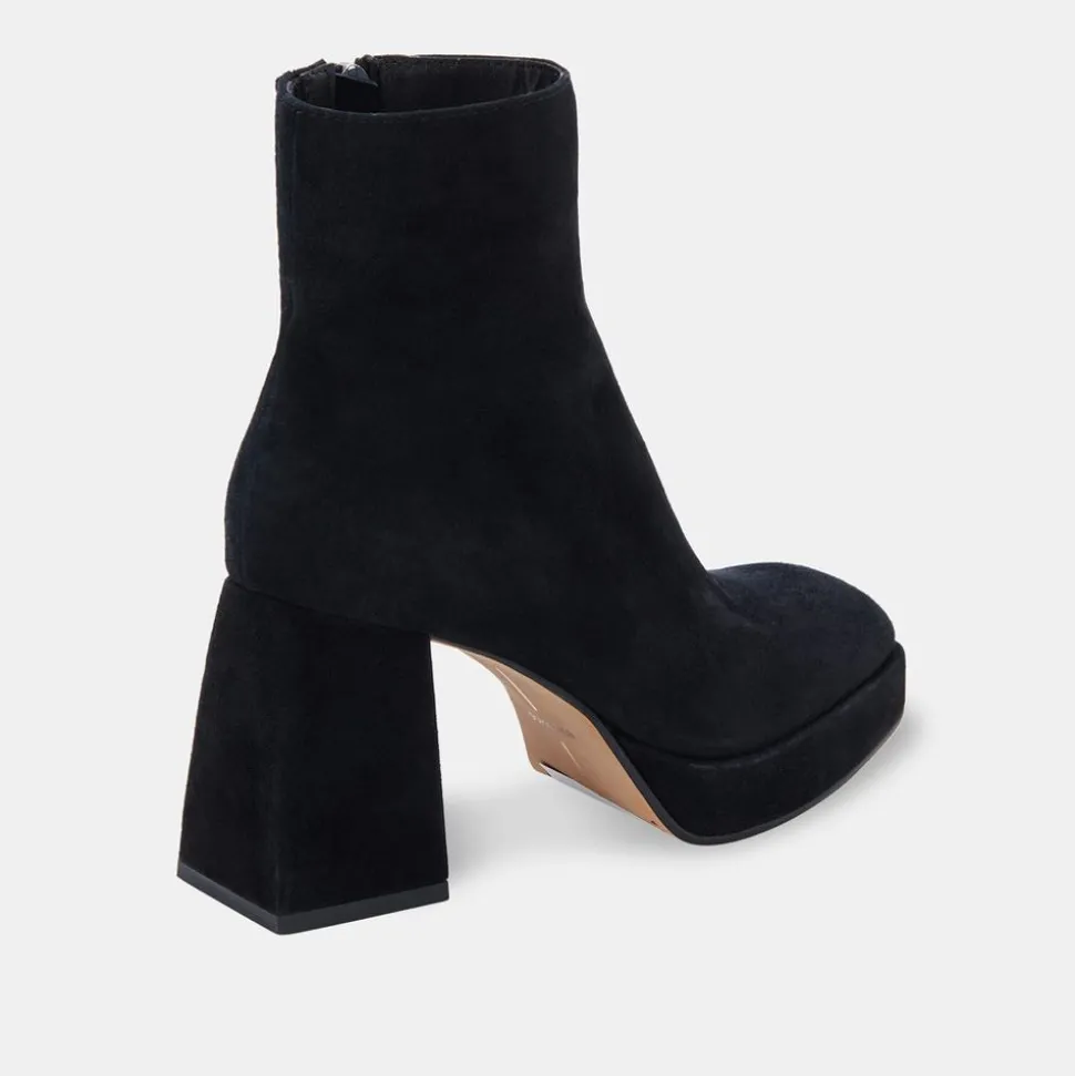 Dolce Vita Boot- Ulyses Black Platform Bootie