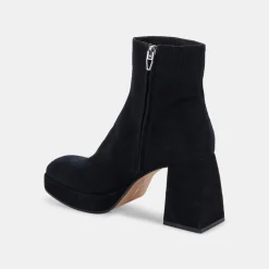 Dolce Vita Boot- Ulyses Black Platform Bootie