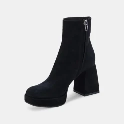 Dolce Vita Boot- Ulyses Black Platform Bootie