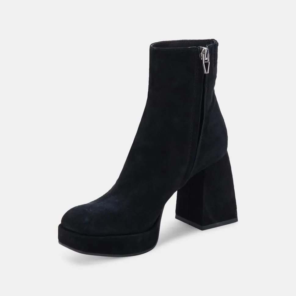 Dolce Vita Boot- Ulyses Black Platform Bootie