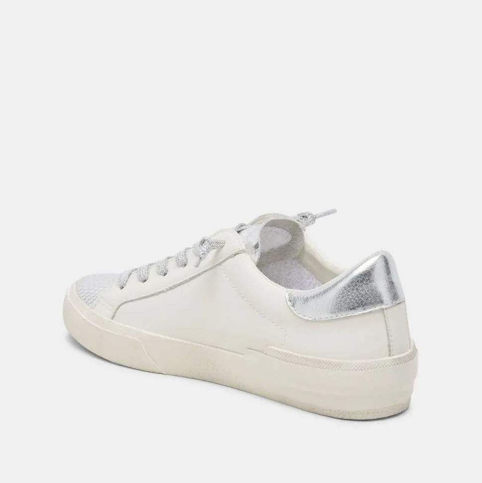 Dolce Vita Sneaker- Zina White/Silver