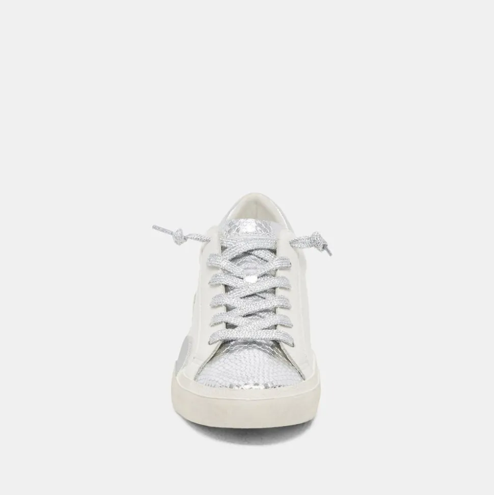 Dolce Vita Sneaker- Zina White/Silver