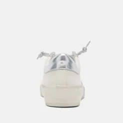 Dolce Vita Sneaker- Zina White/Silver