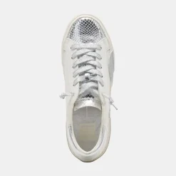 Dolce Vita Sneaker- Zina White/Silver