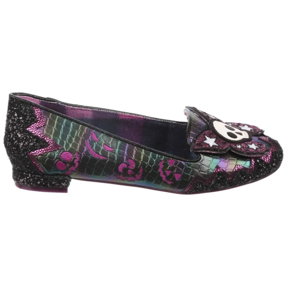 Irregular Choice Flat- Deadly Kiss