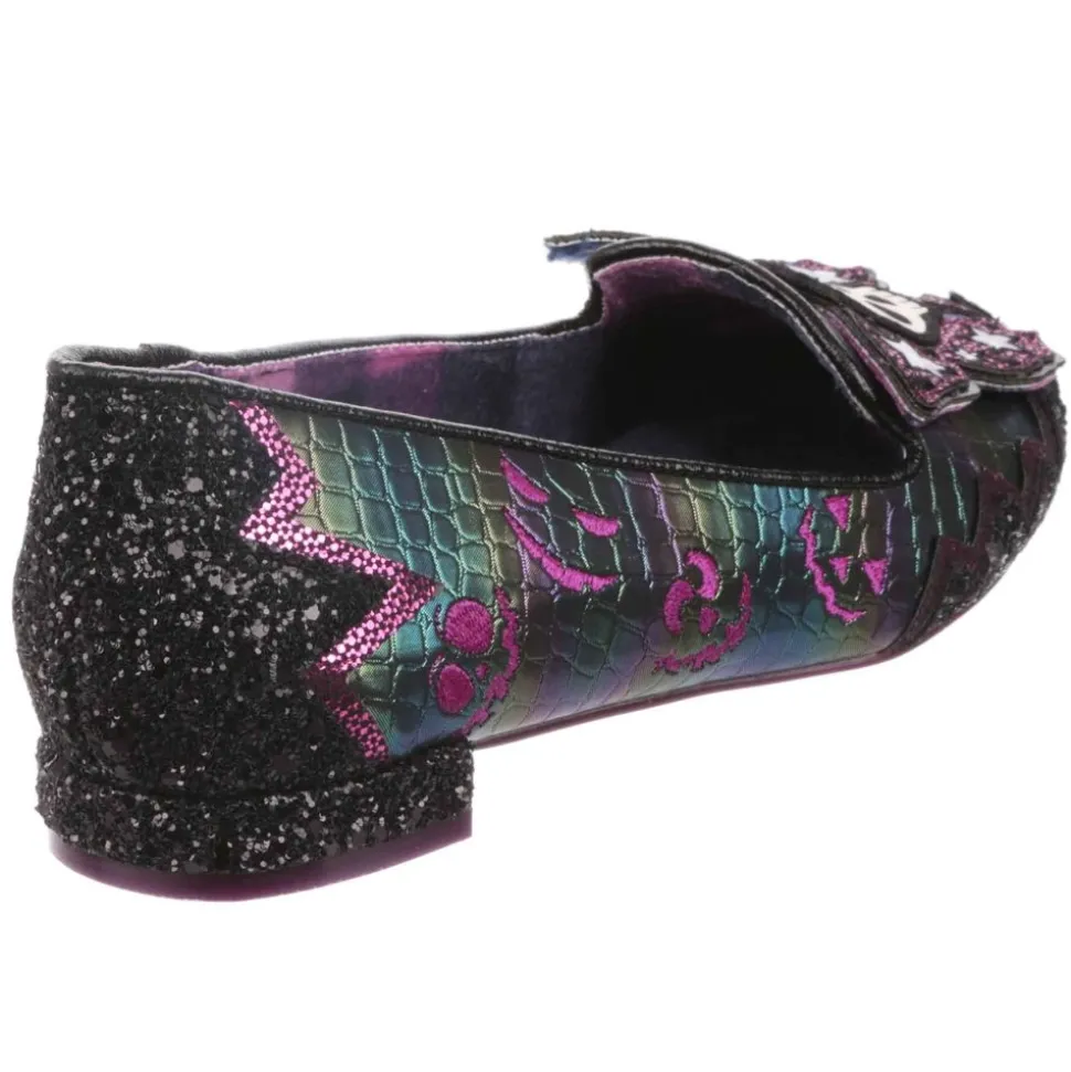 Irregular Choice Flat- Deadly Kiss