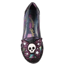 Irregular Choice Flat- Deadly Kiss
