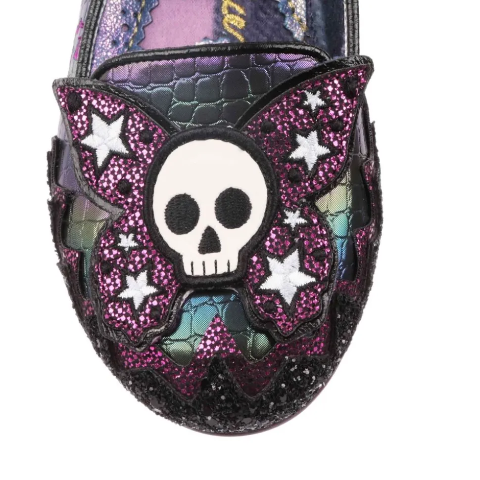 Irregular Choice Flat- Deadly Kiss