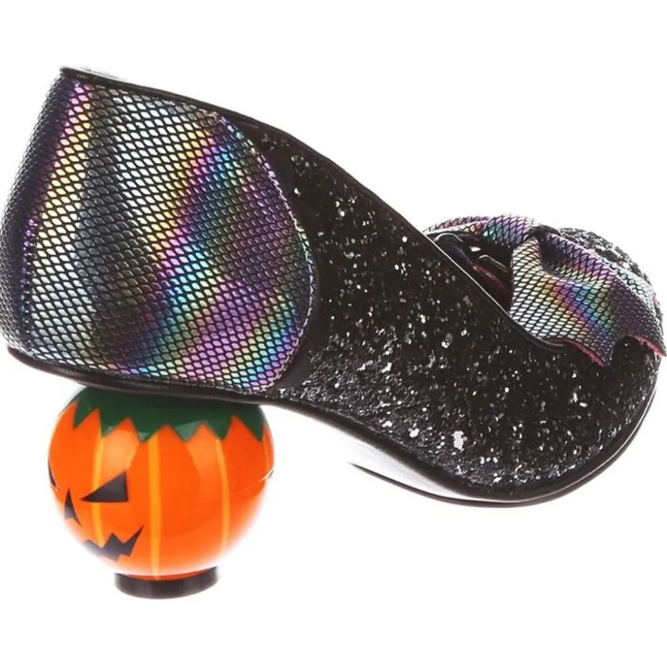 Irregular Choice Heel- Pumpkin Patch Black