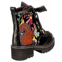 Irregular Choice Boot- Sleepy Squirrel