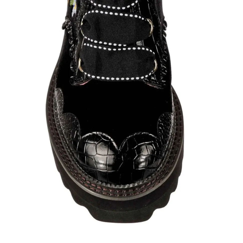 Irregular Choice Boot- Sleepy Squirrel