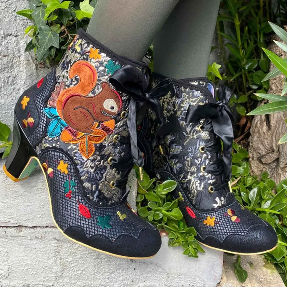 Irregular Choice Boot- Squirrel Away