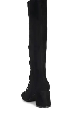 Jeffrey Campbell Boot- Aluma Black Suede