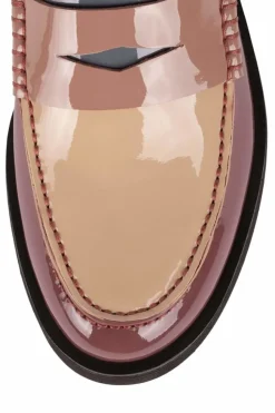 Jeffrey Campbell Loafers/Oxfords- Lenna Loafer Dark Rose