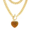 Jurate LA Jewelry- Oh Girl Brown Agate Necklace