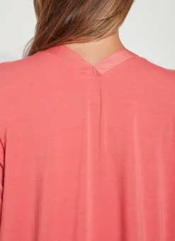 Lysse Blouses- Stevie Top Coral Touch