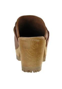 MIA shoes Clog- Elsa Luggage Clog