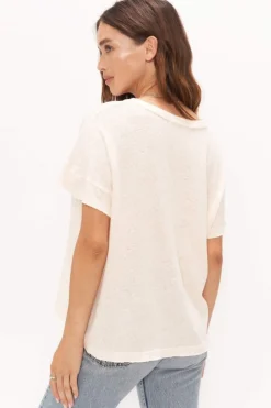 Project Social T T-Shirts- Bronwyn Pink Notch Tee