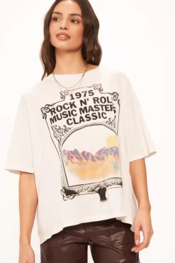 Project Social T T-Shirts- Classic Rock Perfect Bf Tee