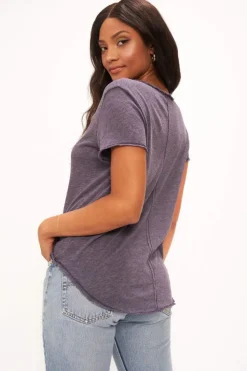 Project Social T T-Shirts- Wearever Tee Moondust Purple