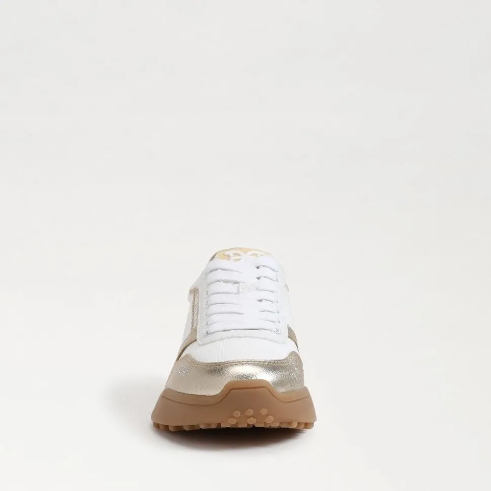 Sam Edelman Sneaker- Layla Sneaker White/Gold