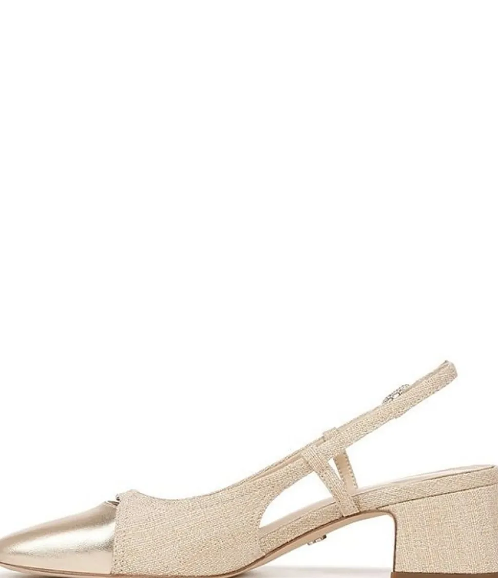 Sam Edelman Heel- Tarra 2 Gold Slingback