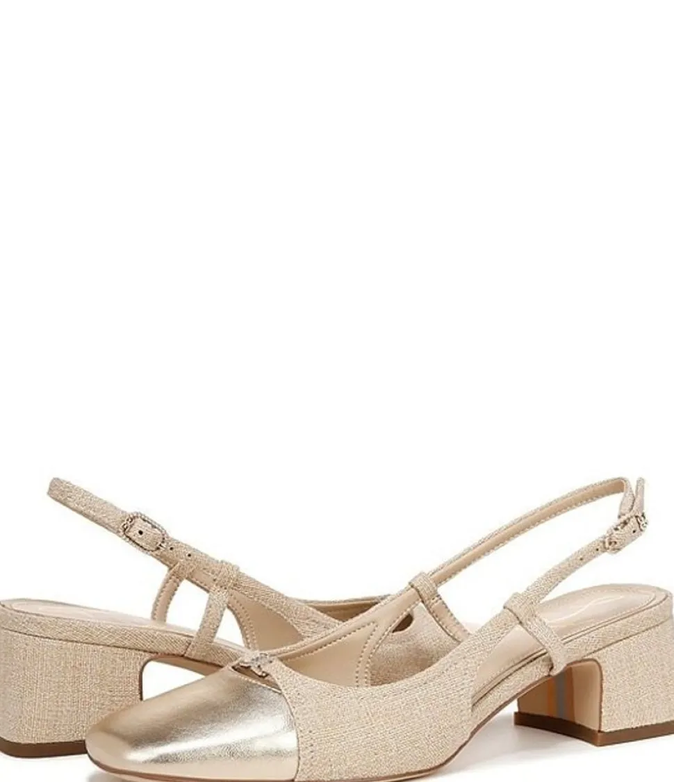 Sam Edelman Heel- Tarra 2 Gold Slingback