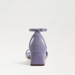 Sam Edelman Heel- Wilson Kitten Heel In Purple Iris