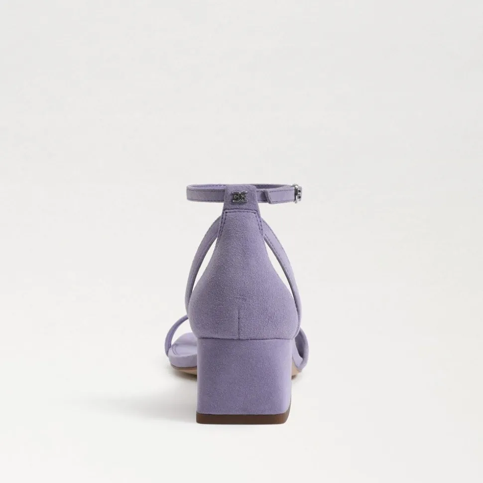 Sam Edelman Heel- Wilson Kitten Heel In Purple Iris