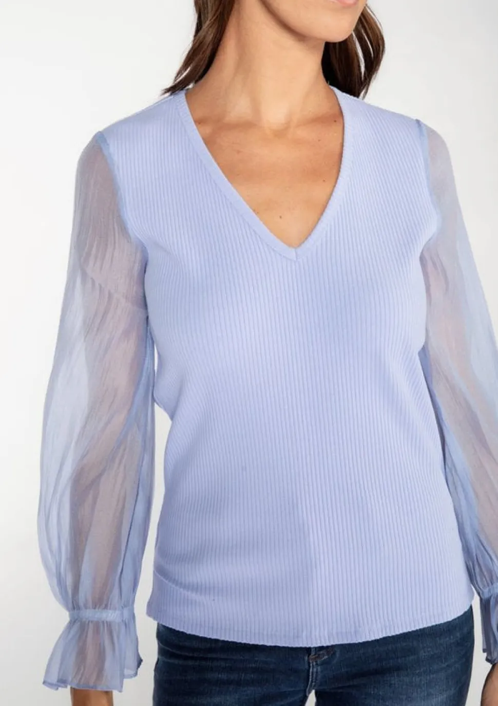 S'edge Apparel Blouses-S'Edge Apparel Murphy Top Party Peri